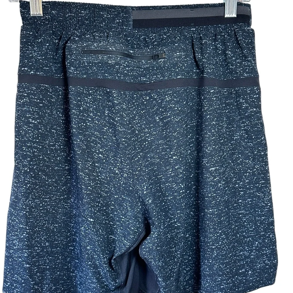 Lululemon Men's Surge Short 7' Inseam Linerless Black/Grey Size‎ S Athletic Run